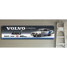 Volvo 242 Turbo Nordica Garage/Workshop Banner